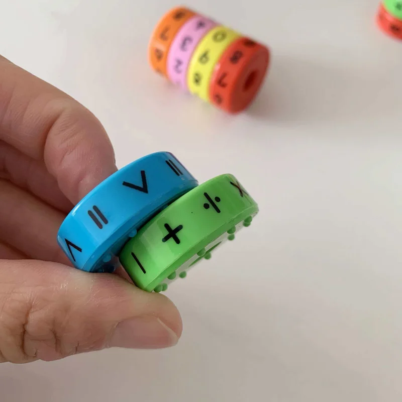 ของเล่นเรียนรู้คณิตศาสตร์แบบแม่เหล็ก ตัวเลขและสัญลักษณ์ คณิตศาสตร์เพื่อการศึกษา ทรงกระบอกนับเลข สำหรับเด็ก วัยรุ่น เด็กชาย เด็กหญิง