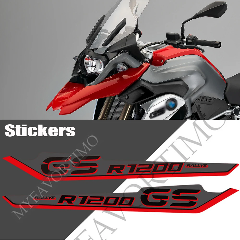 Tank Pad Stickers Decal Protection For BMW R1200GS R1200 R 1200 GS LC Rallye Rally Fairing Fender Handshield Wind Deflector