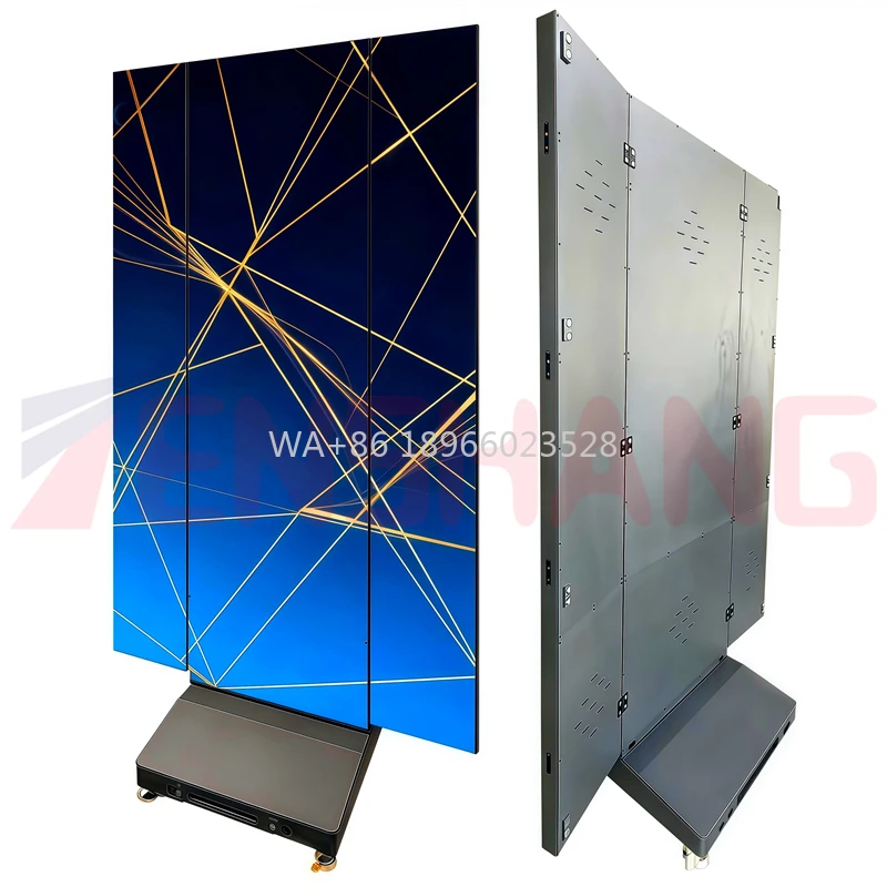 شاشة ثلاثية قابلة للطي داخلية GOB P2.5 ملصق شاشة LED 1280*1920 مللي متر #1