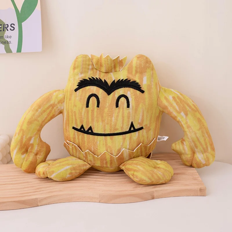 15/25Cm 7 Stuks Kawaii Kleurrijke Monster Pluche Pop Met Uitdrukking Monster Plushie Knuffel Voor Jongens En Meisjes Verjaardagscadeaus