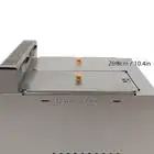 Commercial  Stainless Steel Countertop Gas Fryer Deep Fryer Propane Stainless Steel 12L