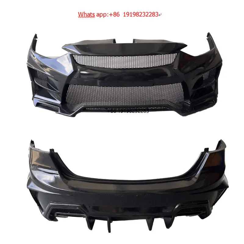 

Auto Car Front Bumper Body Kits with LED for Elantra 2016 2017 2018 Elantra Bumper Guard Side Skirt