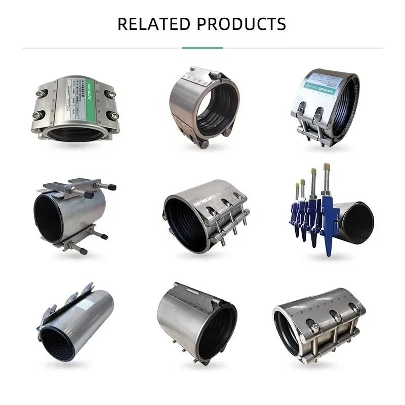 パイプSs 316ステンレス鋼オイルHDPE修理クランプ（アブラザデラ・デ・レパラシオン・デ・エイデピ）