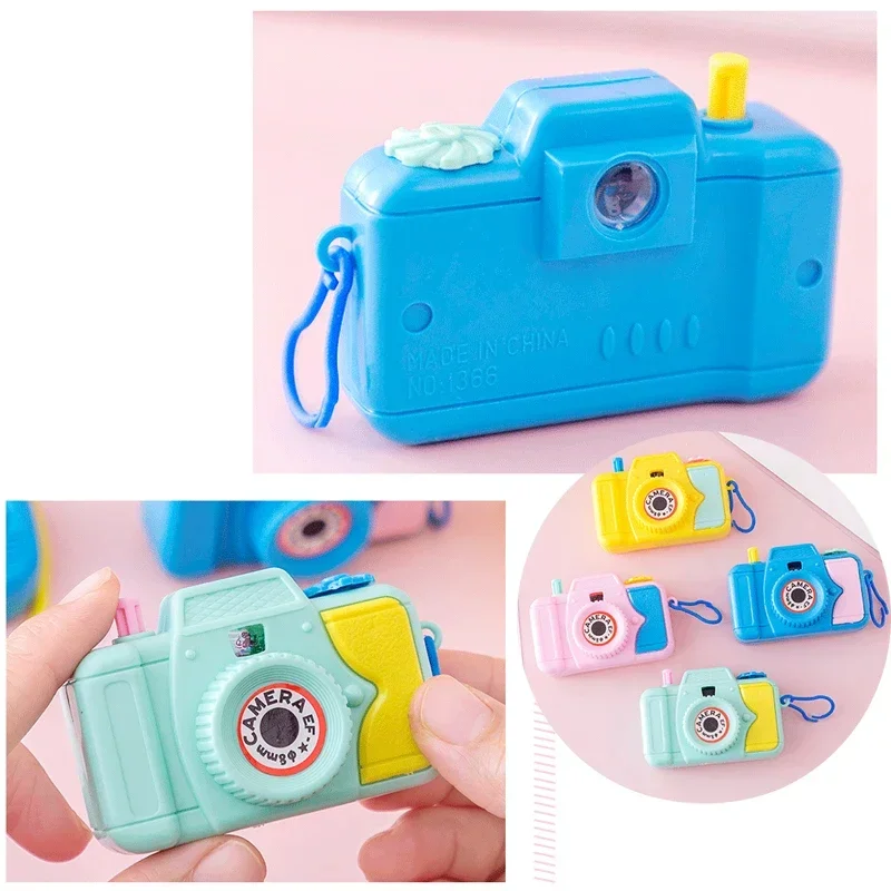 1 Pcs kids Projection Camera Toys Children Mini Analog Digital Camera Toys Children's Educational Gifts