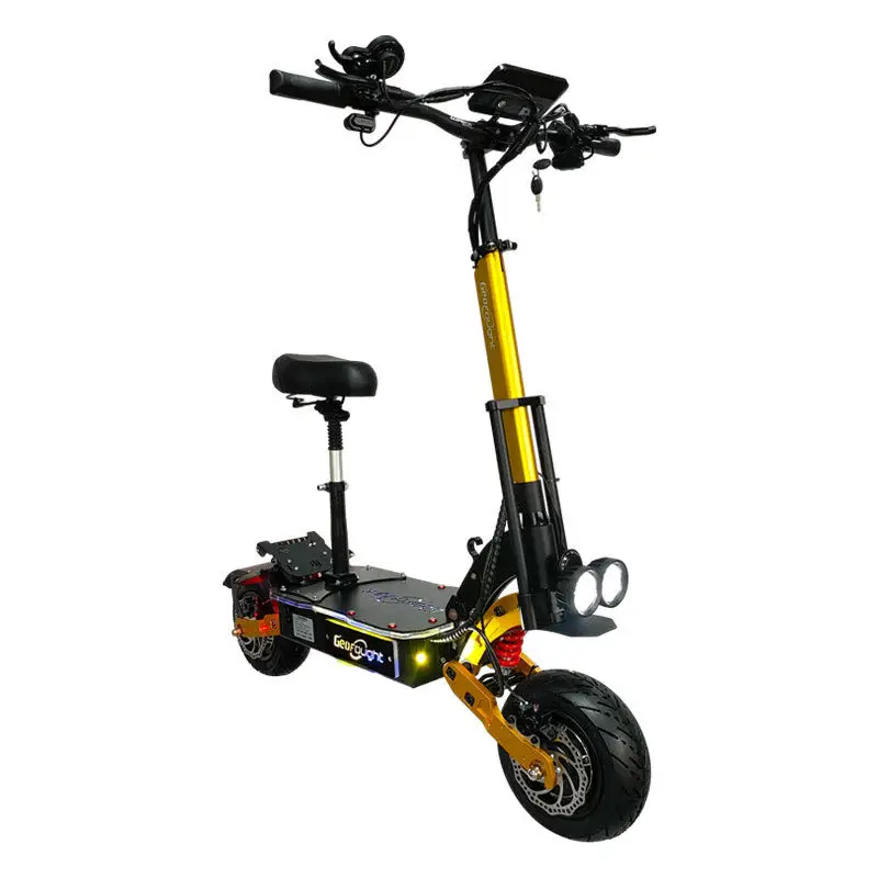 60-70MPH Powerful 90-120Kmh High Speed Dual Motor Escooter Adults 72V 8000W 10000Watts Seated Electric Scooter with LCD Display