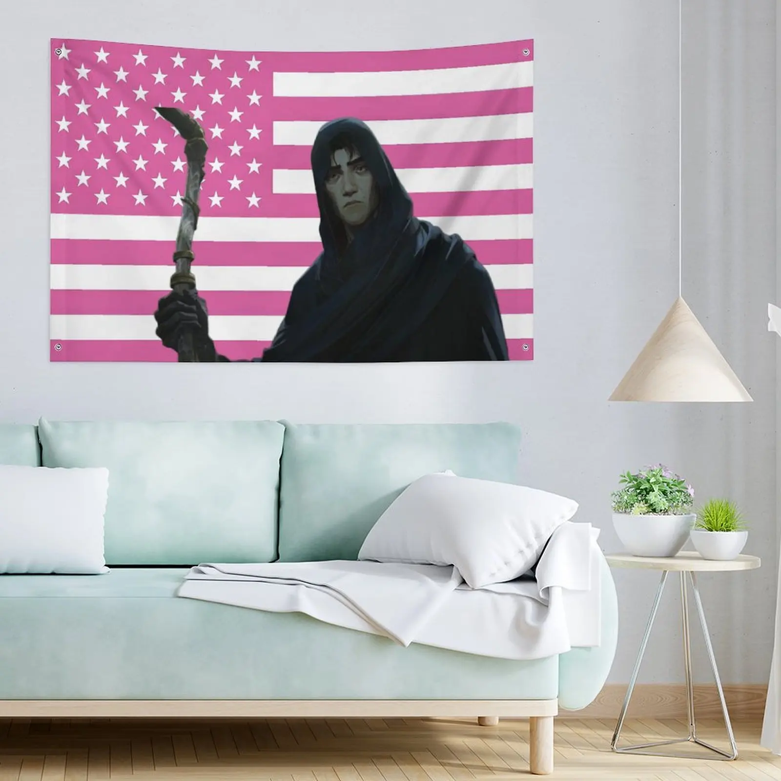 Viktor Arcane decoración al aire libre tapiz decoración banderas de garaje publicidad bandera personalizada para colgar barbería Flaga artículos para el hogar decoraciones