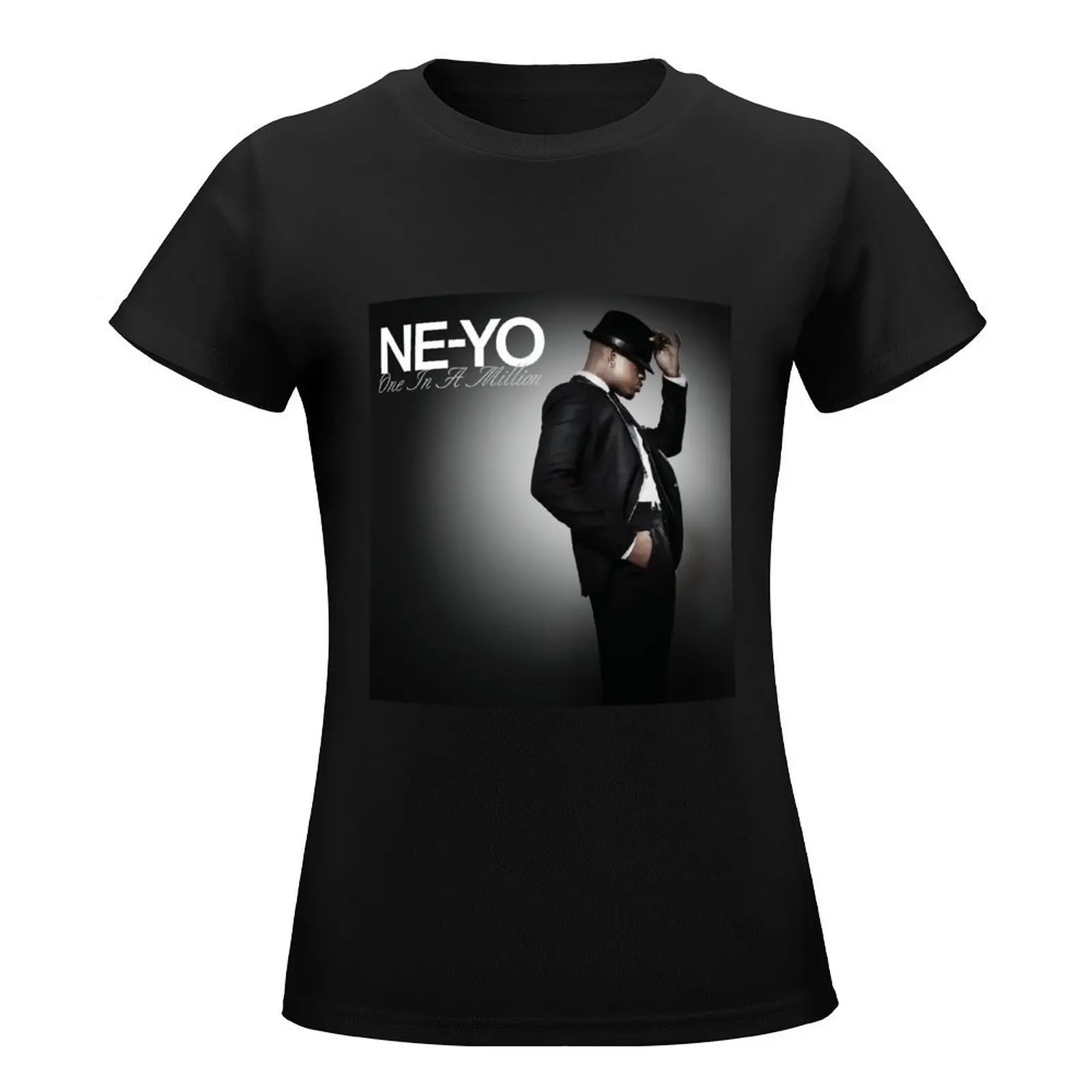 Ne Yo one-in a million T-Shirt Female clothing summer top plus size tops tops for Women