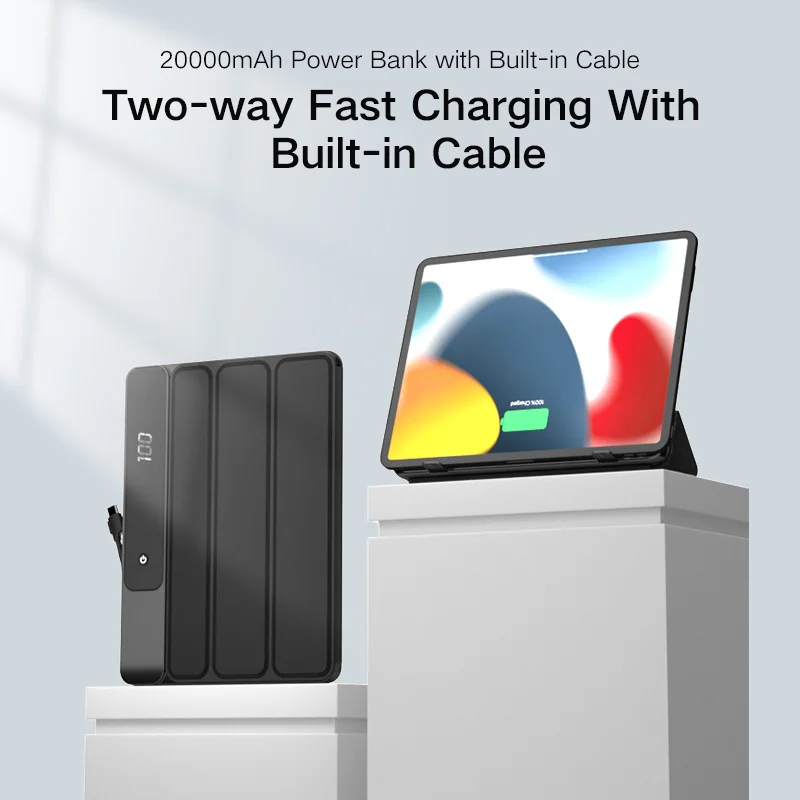 KOSHAER 20000mAh Laptop Power Bank - Portable High Capacity External Battery for Notebook Charging