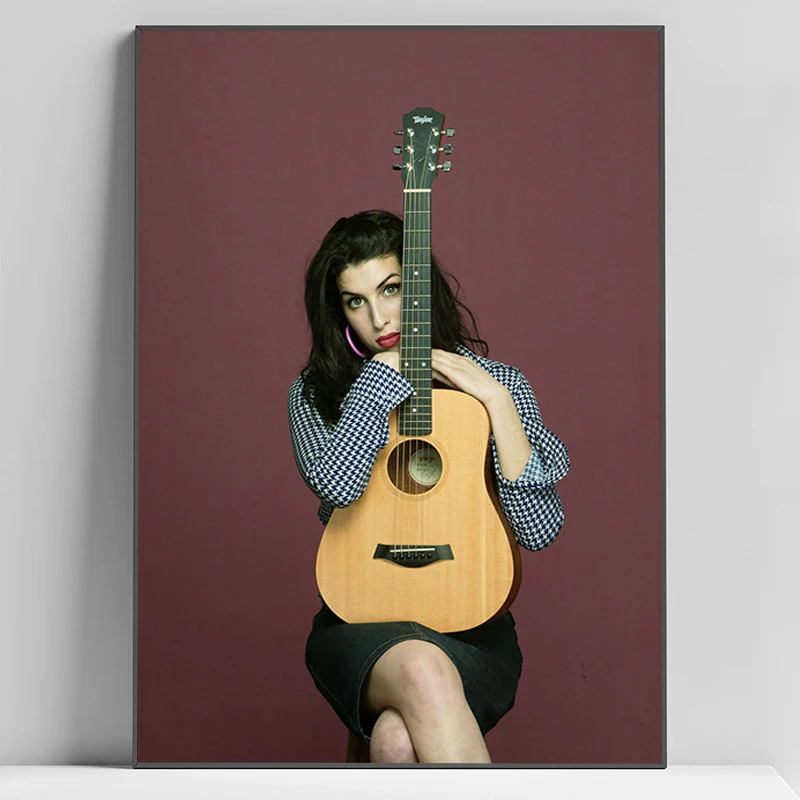 

Famous Music Singer Amy Winehouse Vinatge Fashion Posters Canvas Painting and Prints Wall Art Modern Picture for Room Home Decor