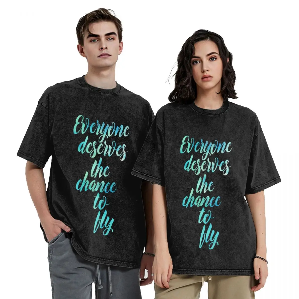 

Everyone Deserves the Chance to Fly T-Shirt baggy shirts korean fashion kawaii clothes men t shirts