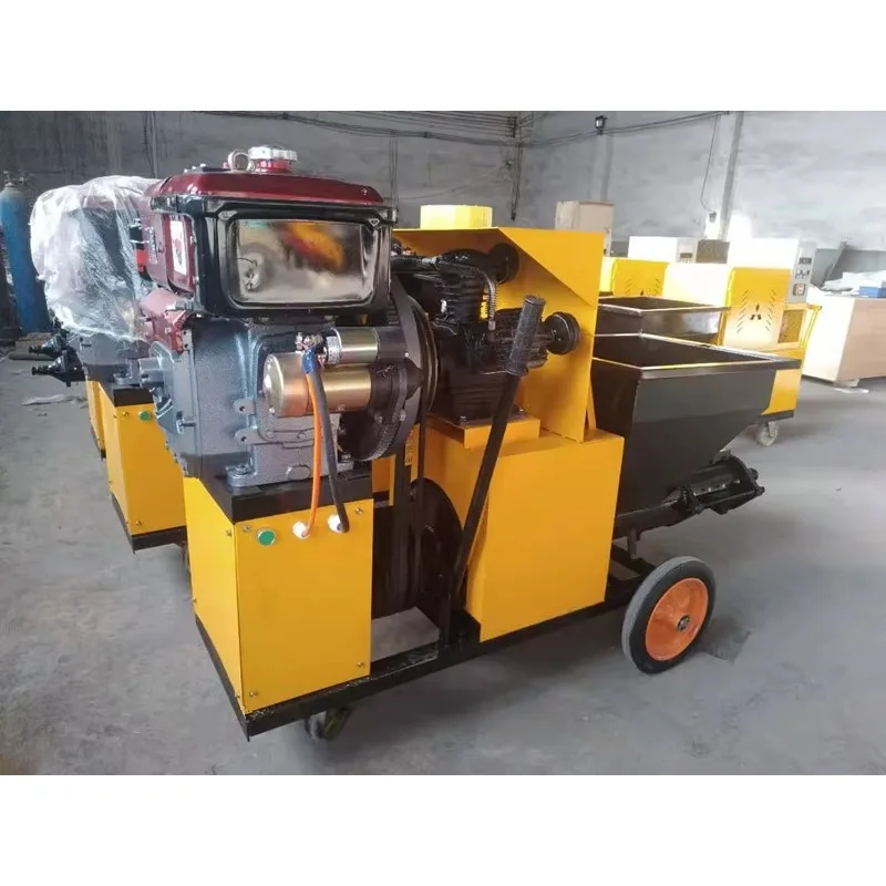 Concrete Mortar Spray/spraying Plastering Machine/shotcrete Machine