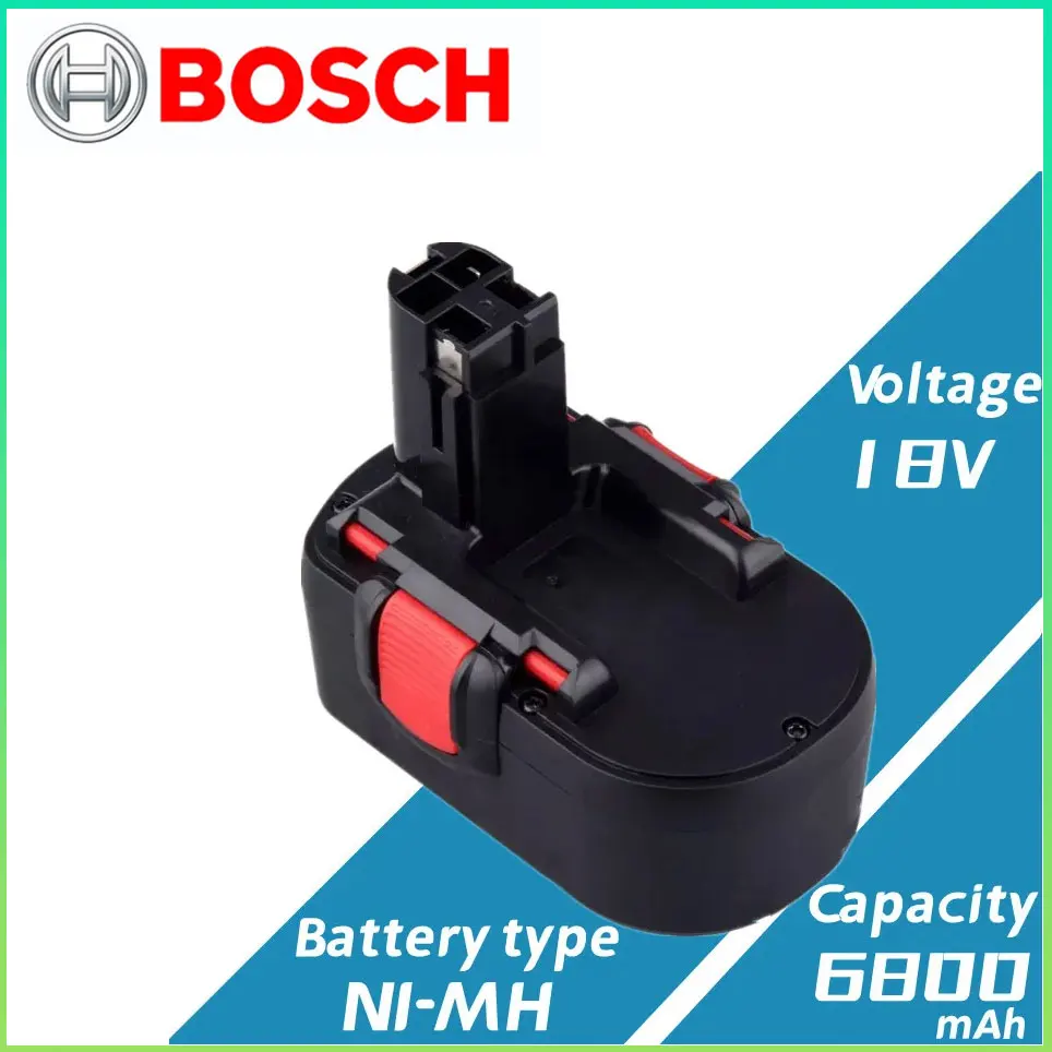 

Bosch 18V Battery Ni-MH Compatible with For Bosch BAT025 BAT181 BAT026 BAT160 BAT180 BAT189 PSR 18 VE-2 GSR VE-2 GSB