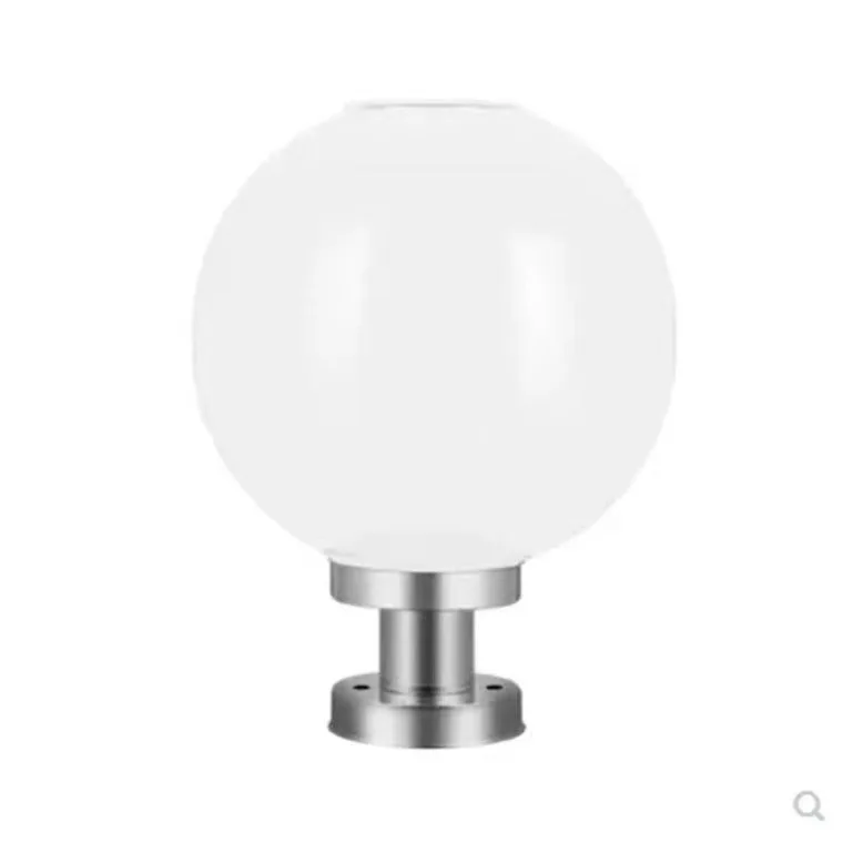 ip65防水ガーデン景観ledピラーランプ屋外ラウンドledメインゲート照明-chaoyidian