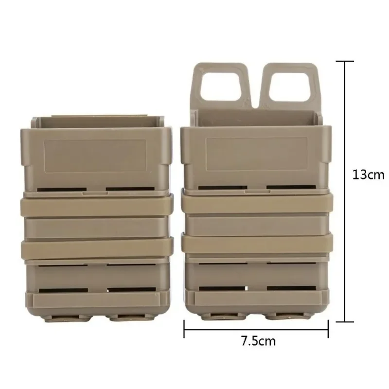 Figured Molle Holster Holster for Hunting, Fast Mag Holder Holster, Waist Bag, FastMag Holder, DulAirsoft AR 5.56 Magazine Holder