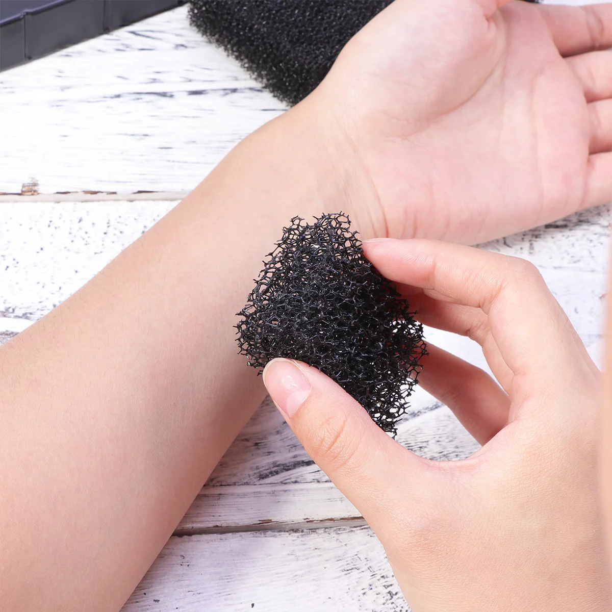 3 pezzi di trucco punteggi spugna per effetti speciali spugna per trucco sangue per Halloween cosplay lentiggini cicatrici texture viso nero corpo