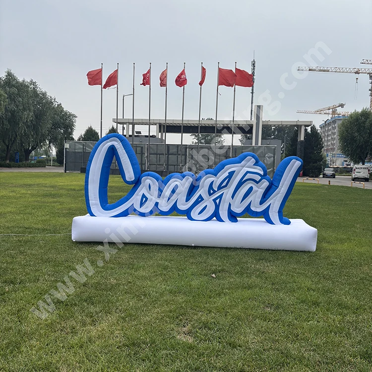 High Quality Custom Logo Large Giant Outdoor Advertising Inflatables Business Inflatable Letters