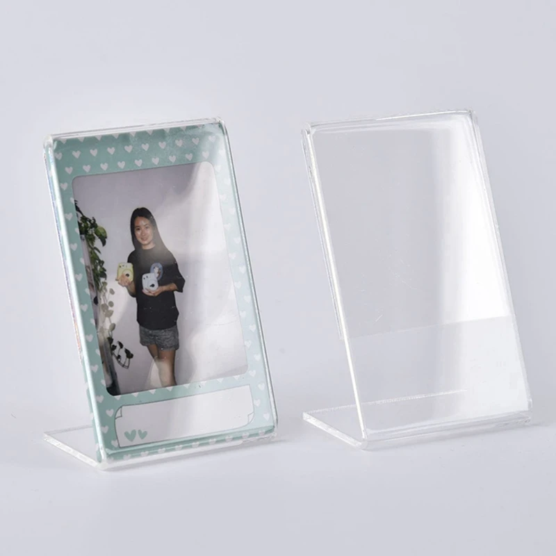 15Pcs Office Acrylic Display Leaflet Stands Counter Plastic Message Board Menu COLLEGE Holder For Business Poster