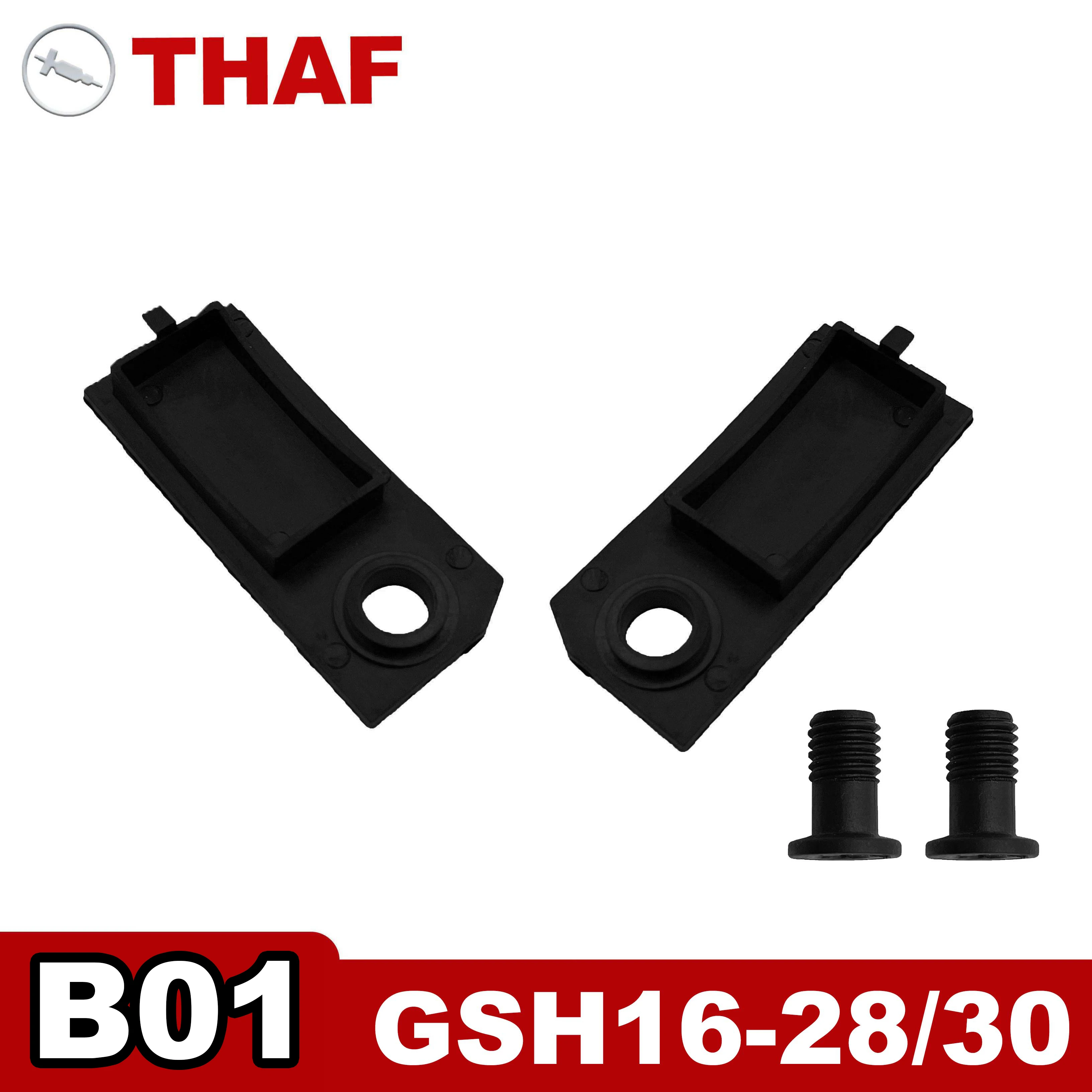 Clamp Screw & Brush-Cover Set (2pairs/set) Replacement Spare Parts for Bosch Demolition Hammer GSH16-28 GSH16-30 B01