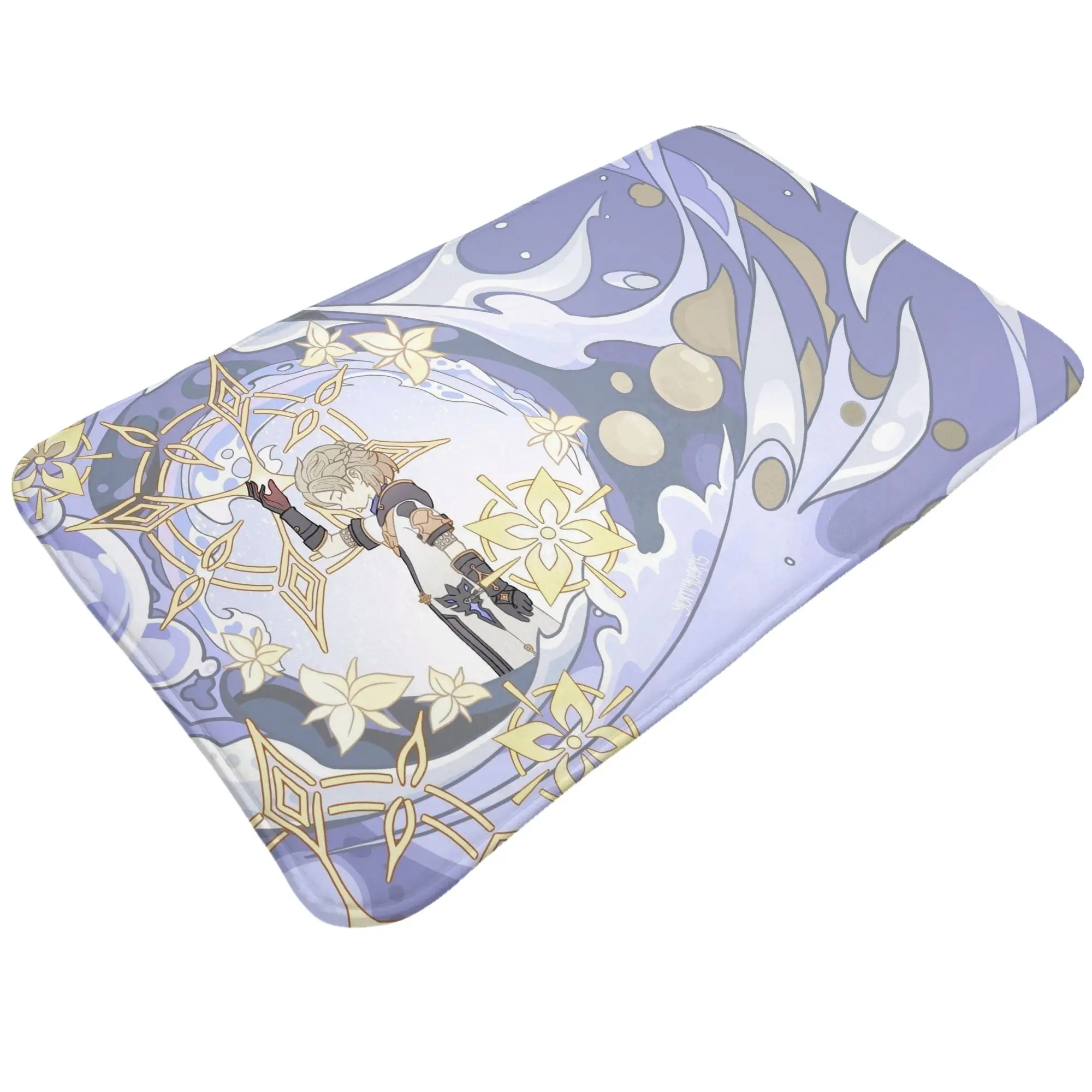 Violet Anti-Slip Doormat Bath Mat Albedo Entrance Indoor Home Decor