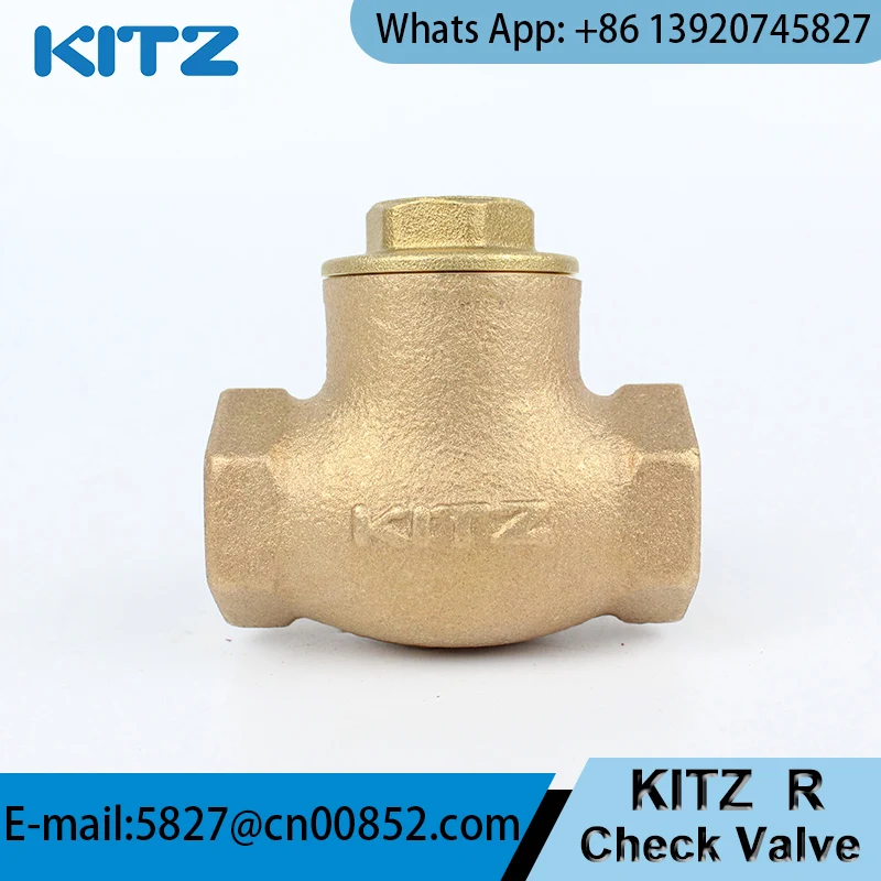 Japan KITZ R class 125 cast bronze Swing metal check valves nonretun valves for water IN STOCK