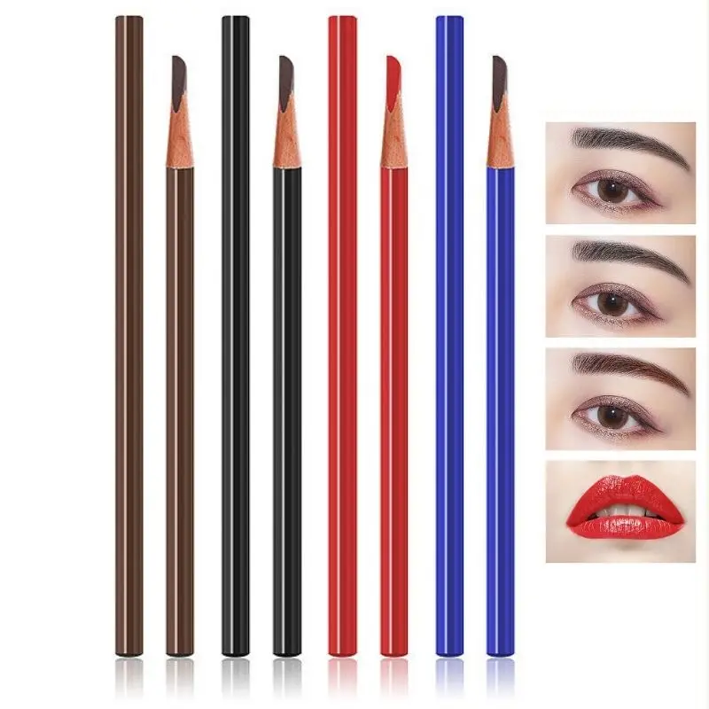 

Permanent Makeup Eyebrow Pencil Embroidery Tattoo Pen for Shaping Positioning Eyebrow Lines Waterproof Makeup Cosmetic Pen