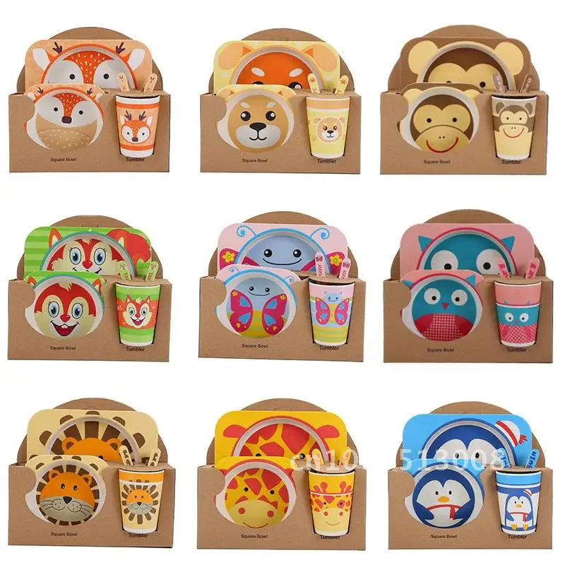 Cute Kitchen New Year Gift Bowl Toys Baby Sets For Cartoon Children