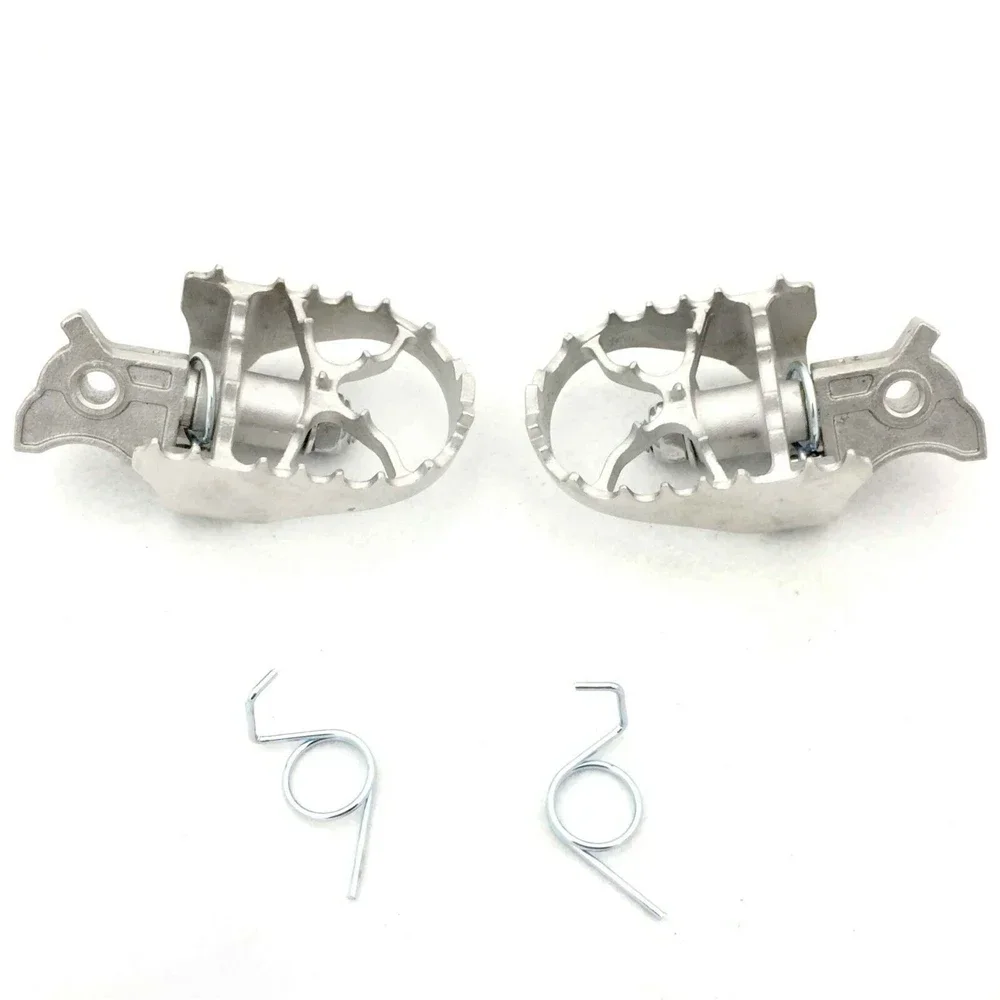 

Motorcycle Heavy Stainless Steel Foot Pegs For 2013-2014 BMW R1200GS ADV/ 00-12 F650GS G650GS