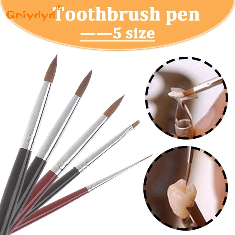 1Pcs Dental Porcelain Brush Pen Dental Lab Equipment Teeth Tooth Cleaner Tools