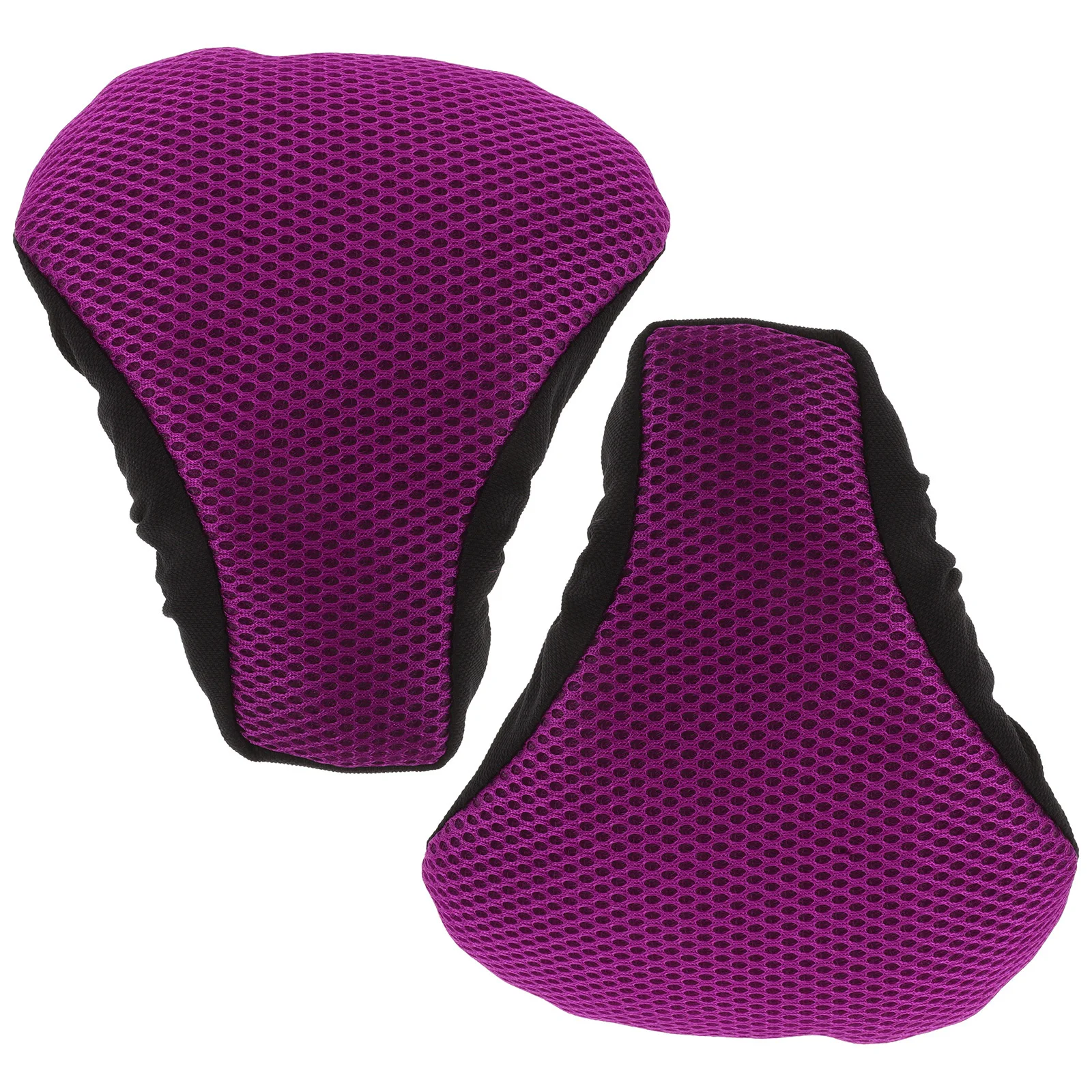 

2pcs Bike Seat Cushion Breathable Fabric Saddle Thickened Cycling Seat Cover For Mountain Road Folding Bikes Durable Saddle