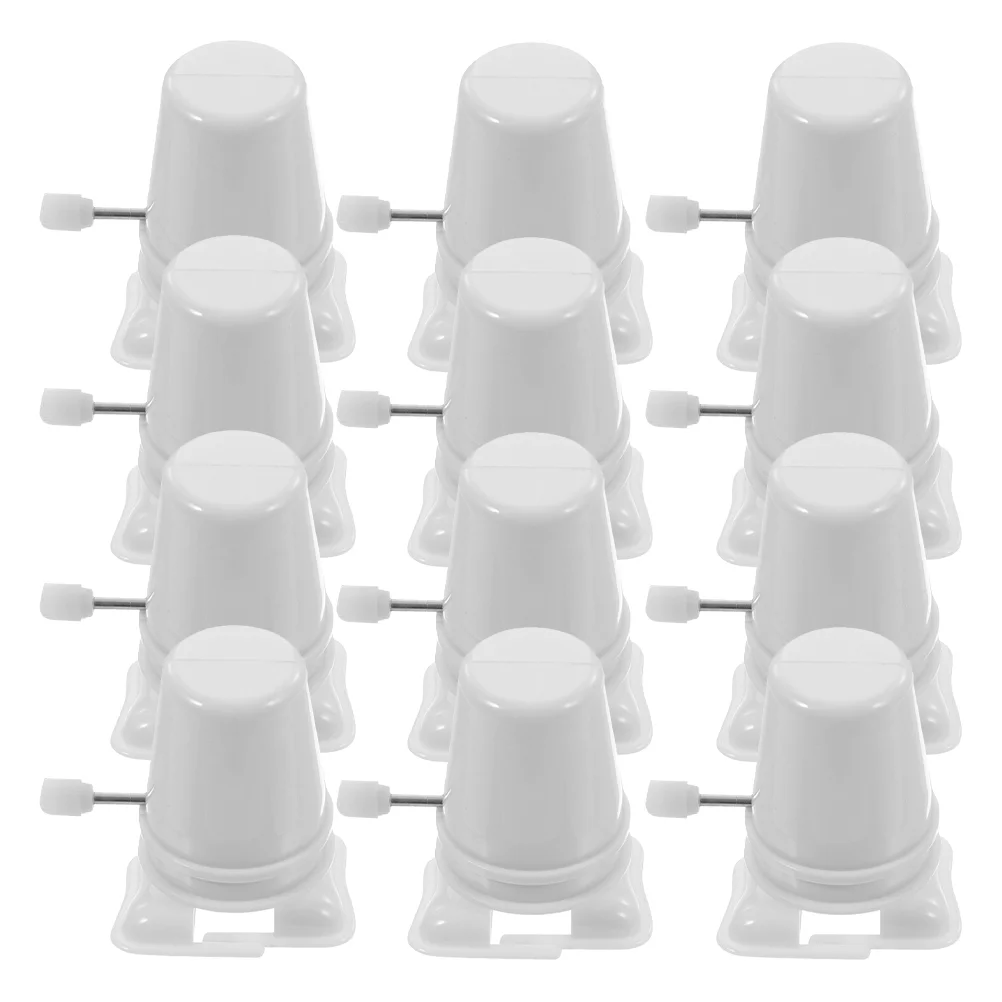 12 Pcs Clockwork Robot Plastic Movement Mini Rewinding Part DIY Windup Toys Metal Manual Clay Craft Accessory Walking