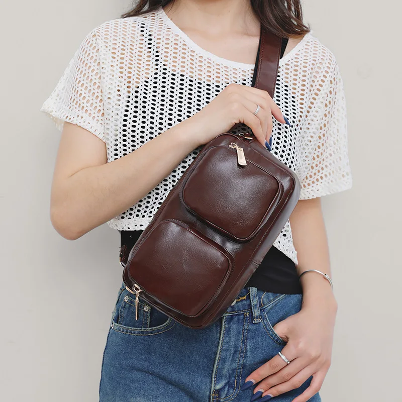 

Luxury-Textured Shoulder Bag for Women - Vintage-Inspired Mini Crossbody Purse with Adjustable Strap, Underarm Soft Leather Bag