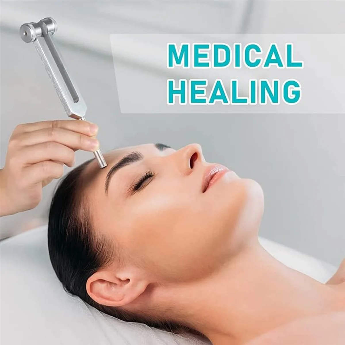 Set diapason (128Hz, 256Hz, 512Hz), diapason per strumenti Chakra/ Healing/ Sound Therapy