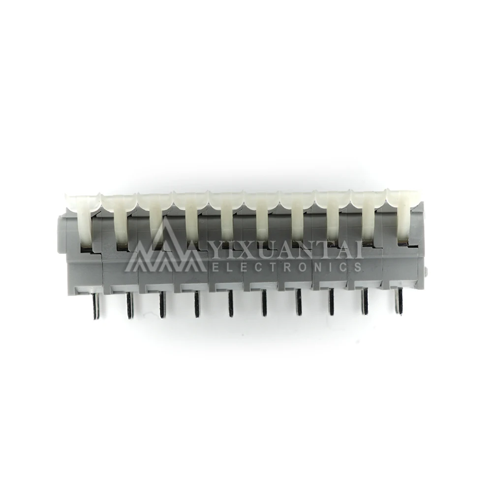 10pcs/Lot  255-410  WAGO【10-P Wire to Board Terminal Block Vertical with Board 0.200" (5.08mm) Through Hole】New and Original