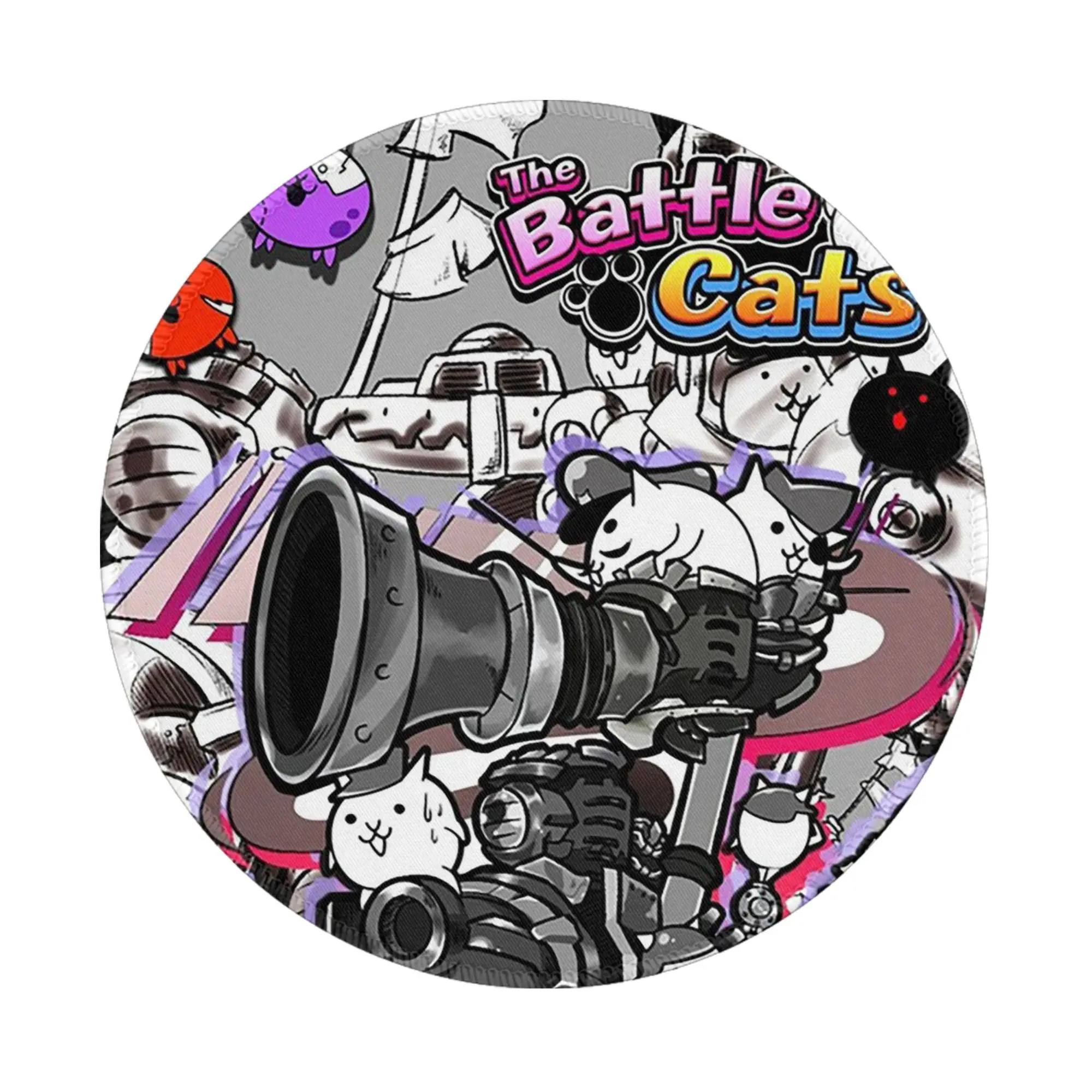 Battle Cats Siege Engine Mouse Pad Computer Keyboard Mouse Mat Gaming PC Laptop Desk Mat Office Accessories Table Mats
