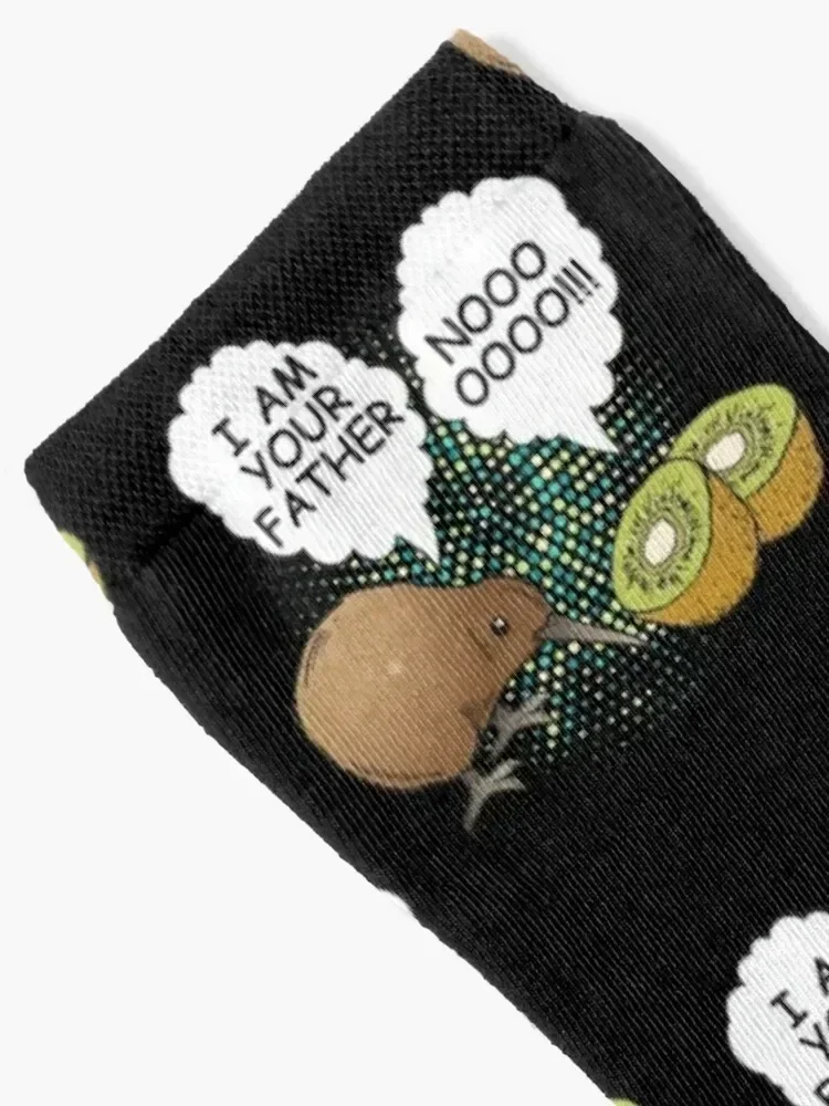 Lustige Neuseeland Kiwi Vogel Kiwi Frucht Ich bin dein Vater Nerd Geek Socken Tennis ästhetische Kawaii Hockey Mann Socken Damen