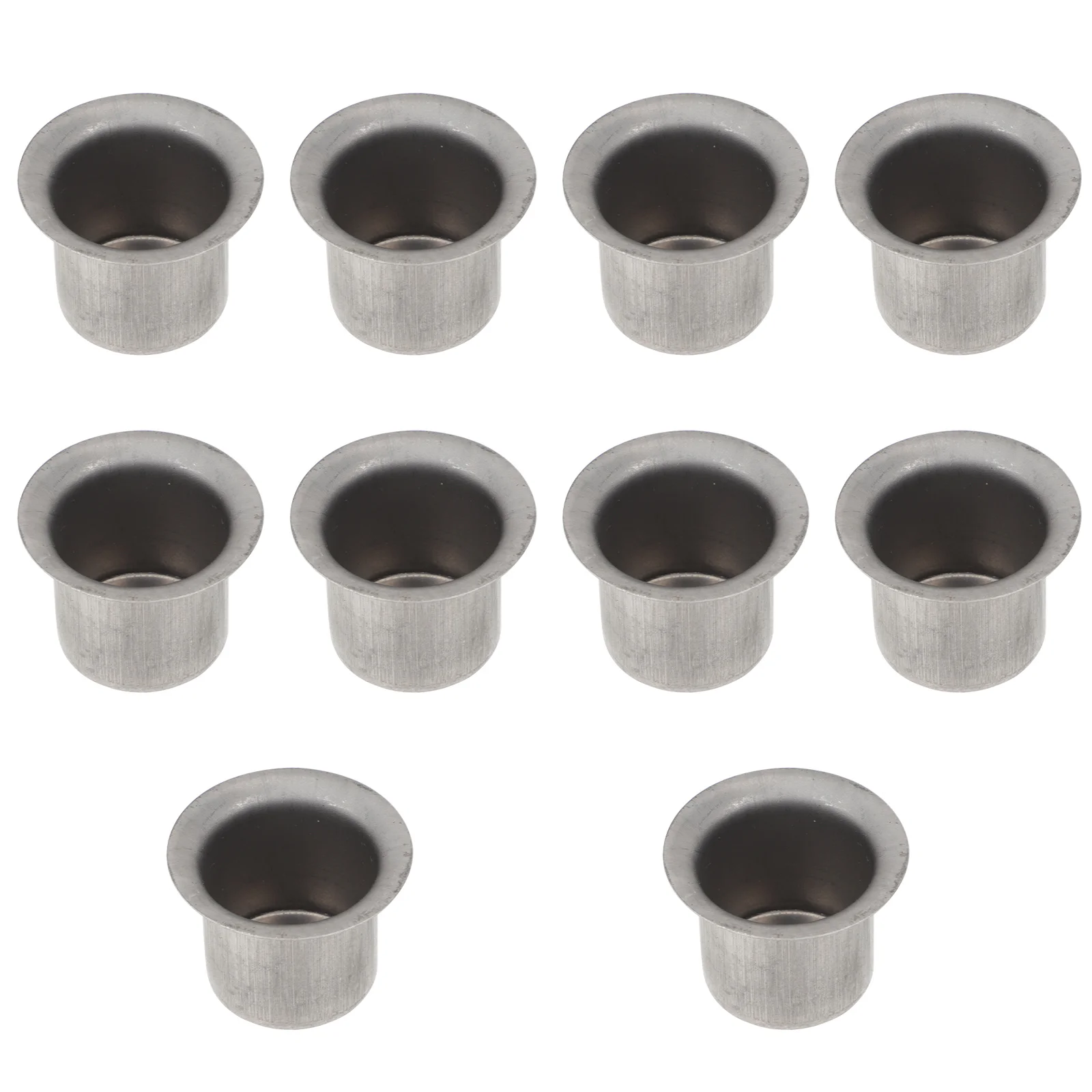 

10Pcs Wax Container Simple Iron Cups for Bedroom Living Room Office Decor Elegant Atmosphere Christmas DIY Supply