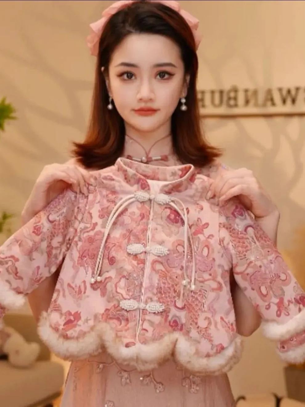 

Хлопковый комплект для девочек на осень-зиму: модная одежда для малышек, топ на флисовой подкладке и брюки, комплект из двух предметов