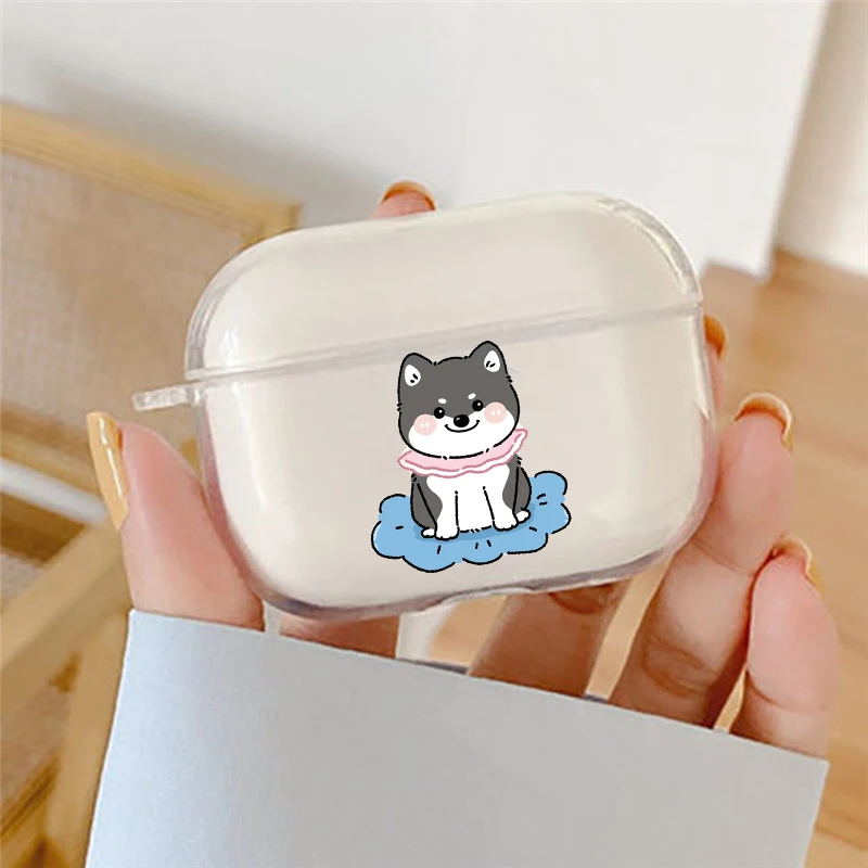 لطيف الكرتون فصيل كورجي الكلب حقيبة سماعة الاذن ل Airpods 4th 3rd 2 Pro 3 غطاء مقاوم للصدمات ل Airpod 2 3 1 ملحقات واقية قذيفة