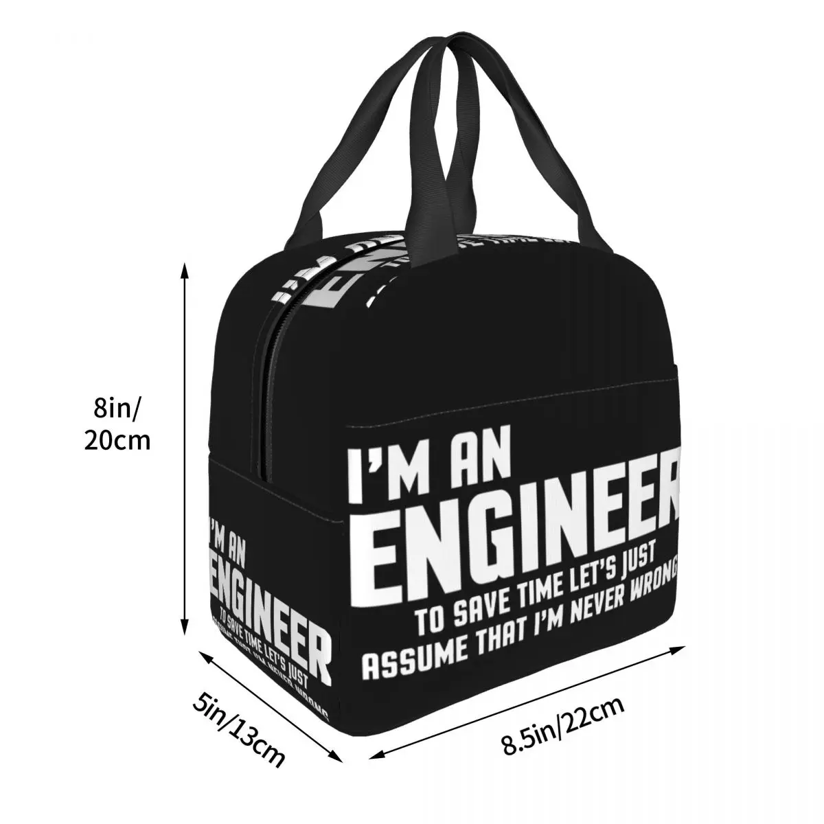 I'm An Engineer fiambrera portátil Unisex, fiambrera aislada, Bento Box para alimentos