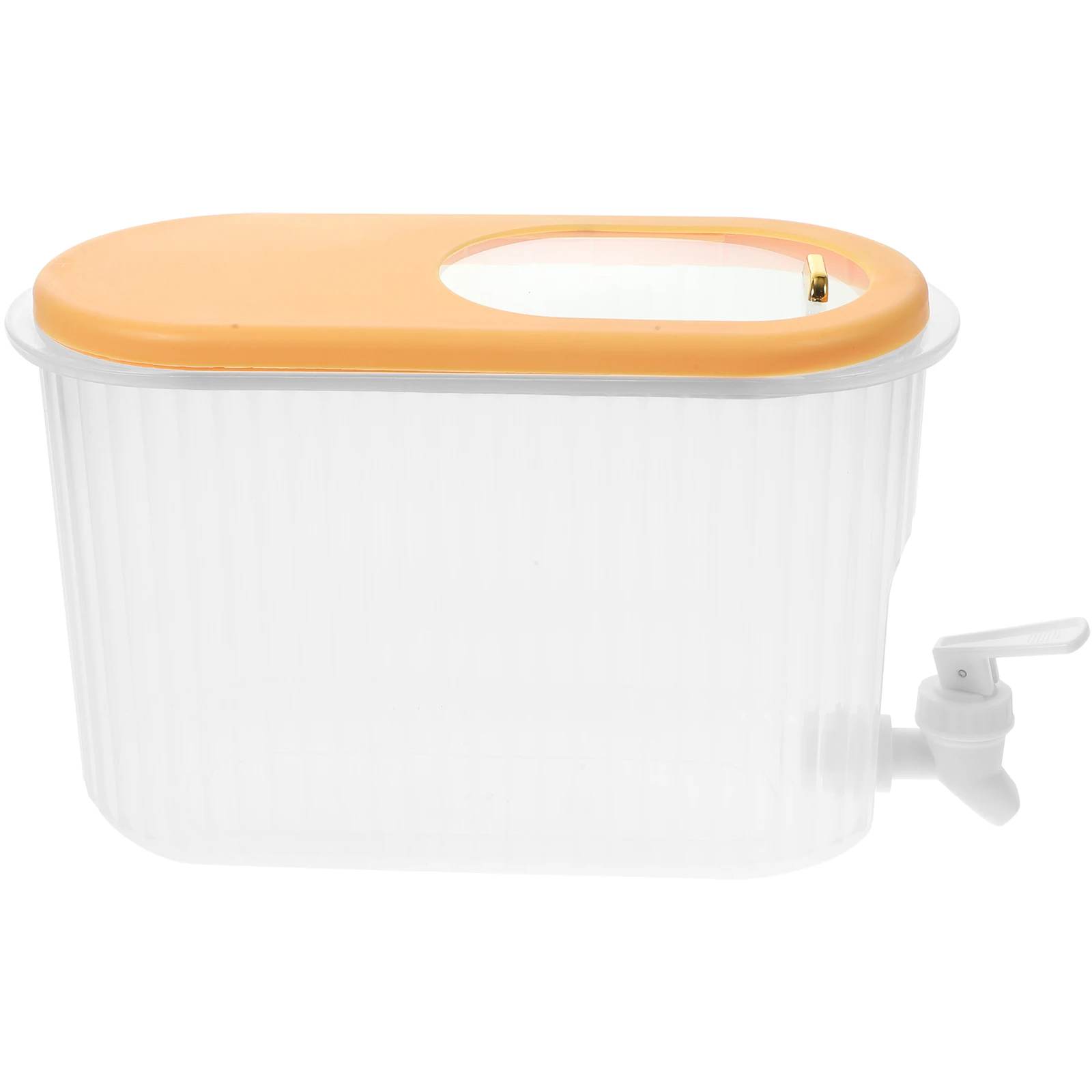 

Large Cold Water Dispenser with Spigot for Fridge PP Beverage Container Drinks Storage Kettle for Juice Party Supplies