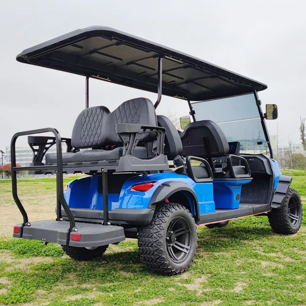 Electric Golf cart Off-road Safari Car 4 6 Seater 60V 72V Golf Cart Custom Tour Electric Shopping Cart Sale Golf Buggy Electric