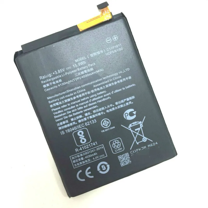 

Westrock Battery C11P1611 4130mAH for ASUS Zenfone 3 Max Z3 Max ZC520TL Fror ASUS ZENFONE MAX PLUS (M1) ZB570TL X018D Cell Phone