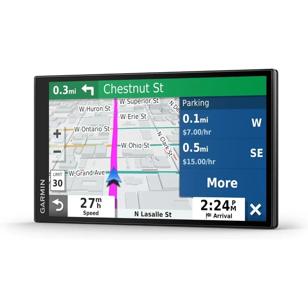 DriveSmart 65 with Amazon Alexa, Built-In Voice-Controlled GPS Navigator with 6.95” High-Res Display