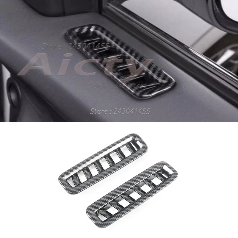 

Carbonfiber Interior Accessories Window switch Cover Gear Shift Air Outlet Cover trim For Changan UNIK UNI-K 2021 2022 2023