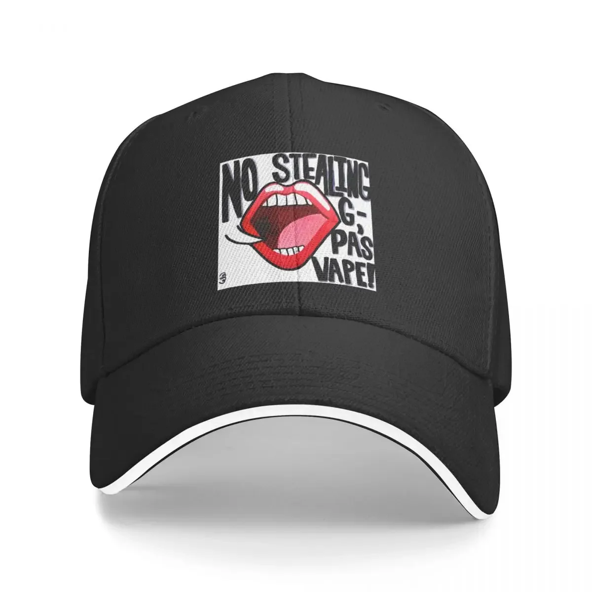 Adult Humor - No Stealing Grandpa's Vape Baseball Cap hiking hat Luxury Cap Hats Man Women's