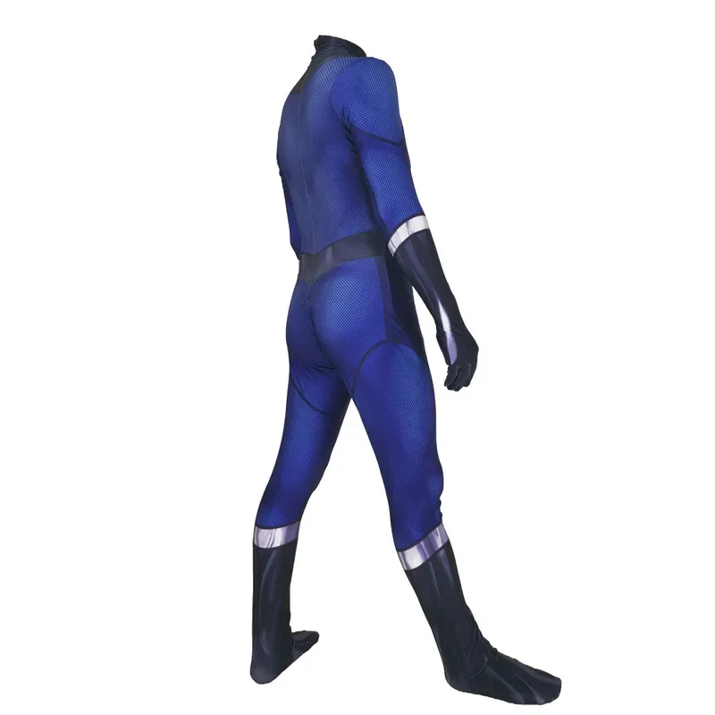 الكبار الاطفال أزياء رائعة أربعة تأثيري الأولاد الرجال Zentai Catsuits أنيمي السيد. بدلة الهالوين الرائعة للبطل الخارق