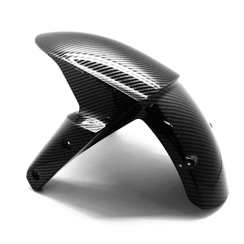 

For KAWASAKI NINJA ZX10R ZX6R Z800 Z1000 Front Fender Mud Guard Hugger Carbon Fiber Color