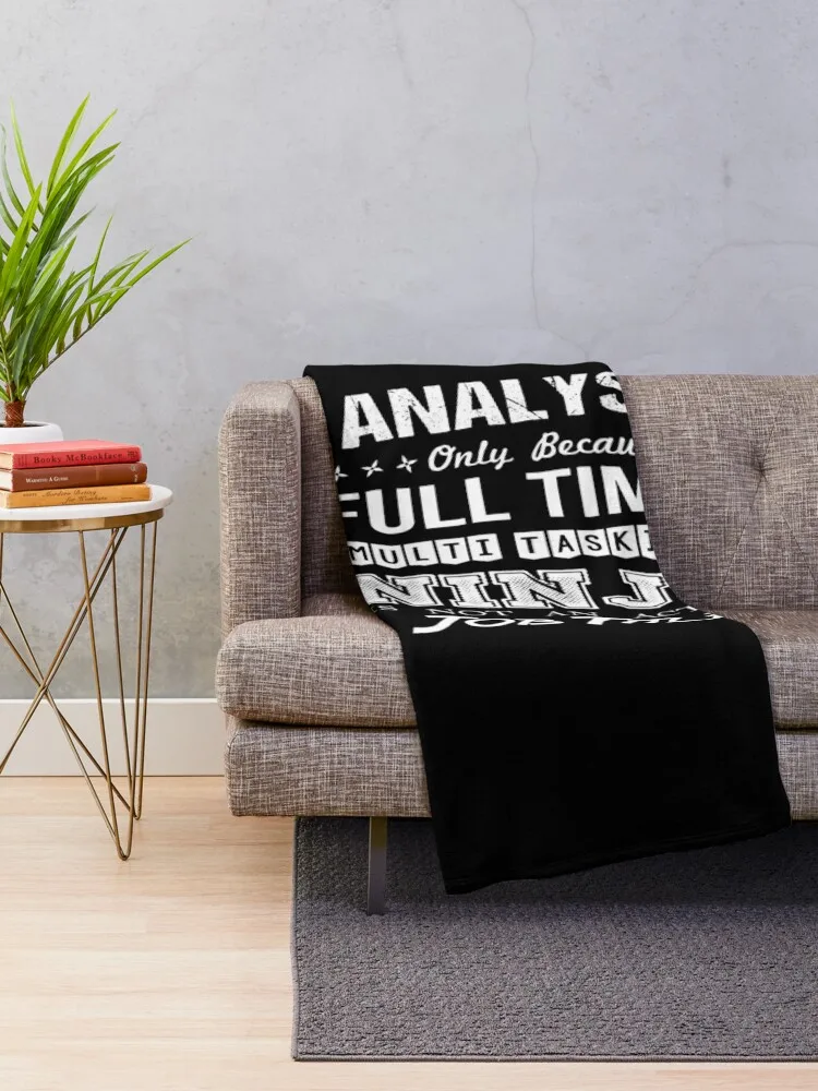 Analyst - Multitasking Ninja Throw Blanket Hairys Blankets Sofas Of Decoration Blankets