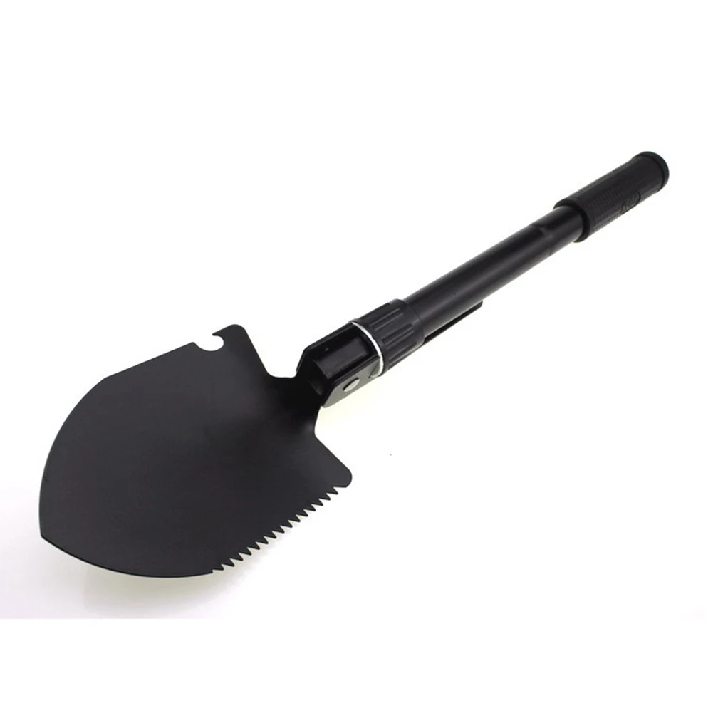 Foldable Portable Camping Shovel Outdoor Survival Engineer Shovel Multifunction Military Tactical Shovel Garden Hoe Digging Tool