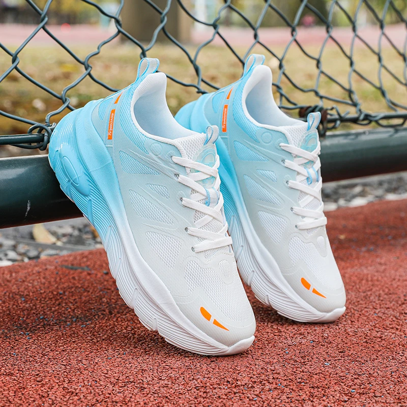 

Спортивная обувь унисекс, дышащая толстая амортизирующая противоскользящая повседневная обувь, осенние уличные кроссовки для мужчин и женщин